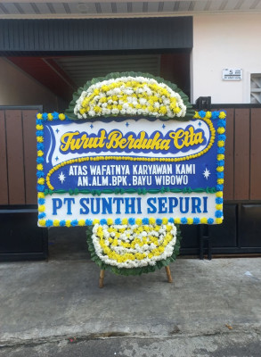 Papan Bunga Duka di Ciakar