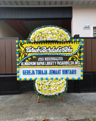 Papan Bunga Duka di Ciakar