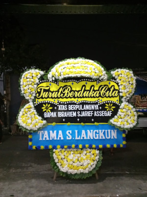 Papan Bunga Duka di Ciakar